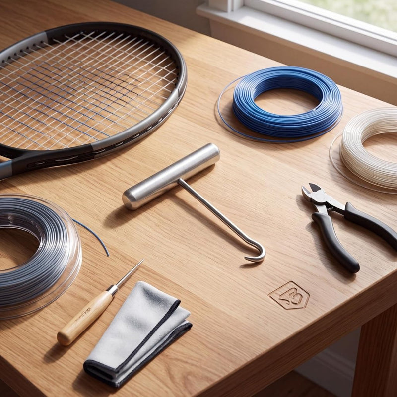 Load image into Gallery viewer, Racket bespanghulp voor tennis badminton en squash - happygetfit.com
