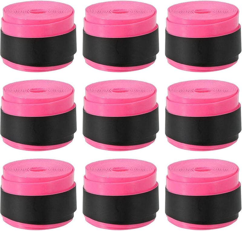 Laad afbeelding in Galerijviewer, Racket grip tape set 9 stuks roze - happygetfit.com

