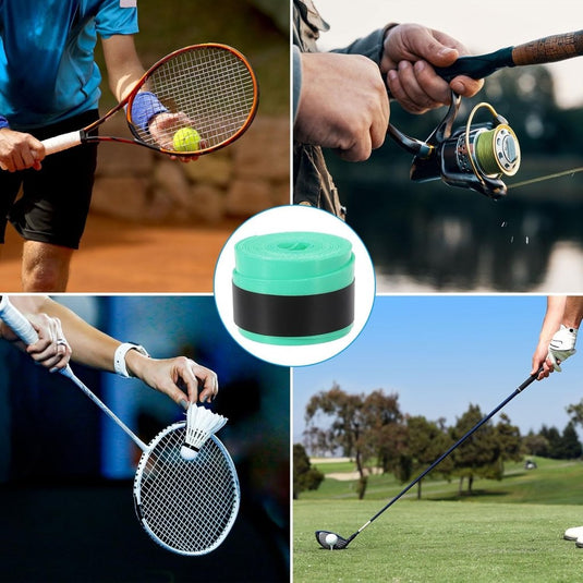 Racket grip tape set 9 stuks roze - happygetfit.com