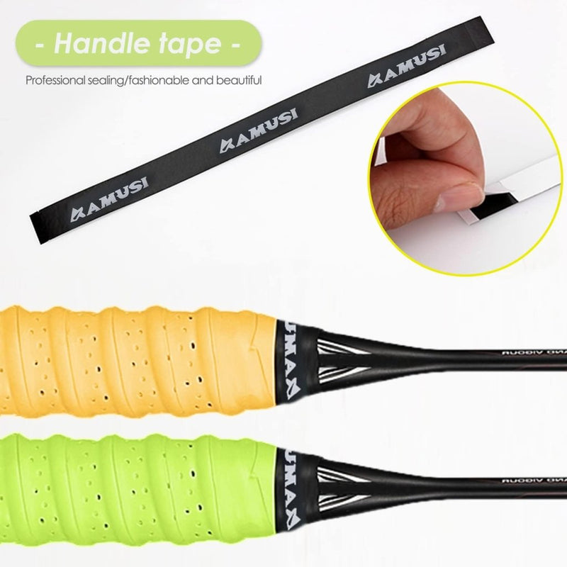 Load image into Gallery viewer, Racket Grip Tape,Badminton Grip,Tennis Grip Band,Racket Grip Tape,Tennis Badminton Rackets Grips Tape,Super Ademend Super Absorberende Tape Anti-slip Sneldrogend Geperforeerd Over Handvatten - happygetfit.com
