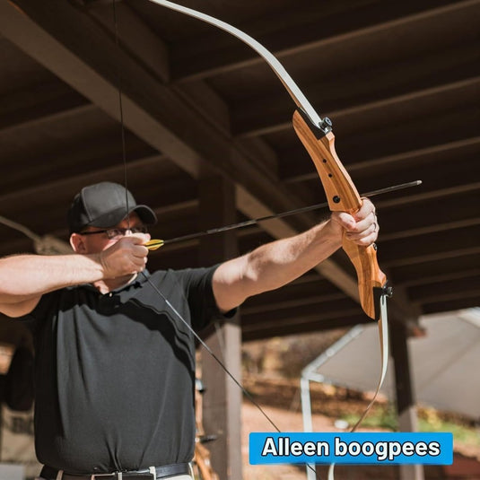 Recurve boogsnaar 113,3 cm tot 50 lb – vervangende bowstring – boogschieten accessoires - happygetfit.com