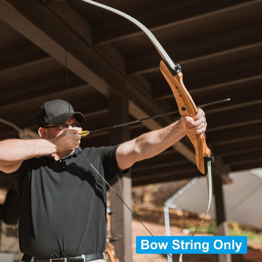 Recurve boogsnaar 54 inch 14 strengen voor AMO 58 inch met 4 nokpunten – boogschieten accessoires - happygetfit.com