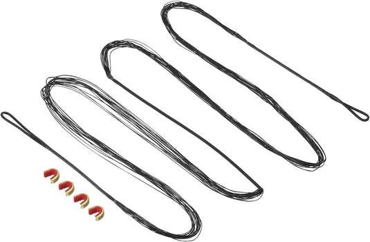 Recurve boogsnaar 54 inch 14 strengen voor AMO 58 inch met 4 nokpunten – boogschieten accessoires - happygetfit.com