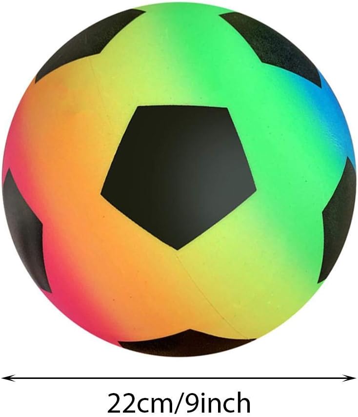 Load image into Gallery viewer, Regenboog foambal: Kleurrijk plezier voor actieve kinderen! - happygetfit.com
