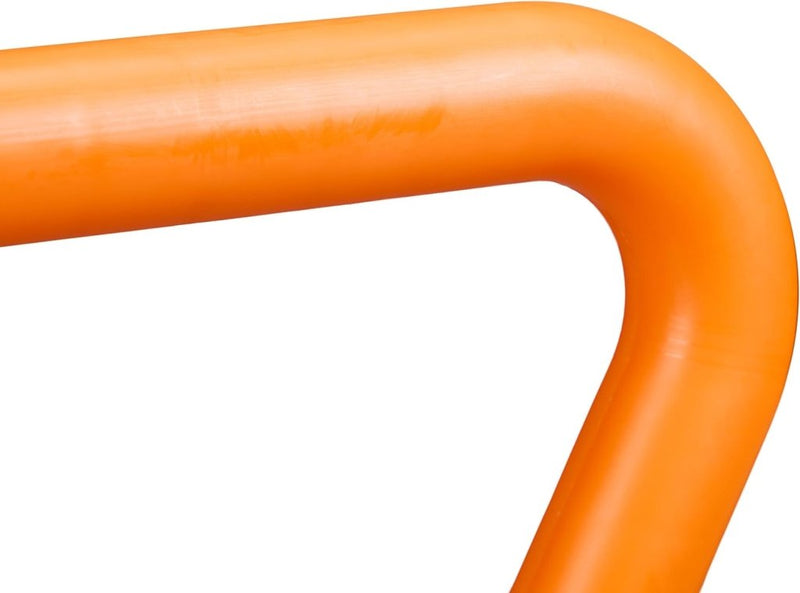 Laad afbeelding in Galerijviewer, Relaxdays handvat dumbbell, HxBxD, voor krachttraining, fitness, workout, HxBxD: 28 x 23 x 7 cm, oranje - happygetfit.com
