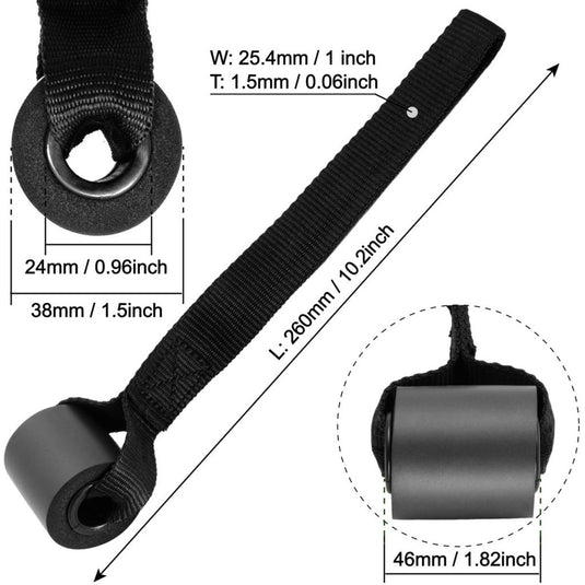 Resistance Loop Exercise Bands Exercise Bands for Home Fitness, Stretching, Strength Training, Physical Therapy,Elastic Workout Bands for Women Men Kids - happygetfit.com