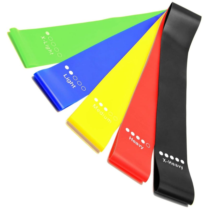 Laad afbeelding in Galerijviewer, Resistance Loop Exercise Bands Exercise Bands for Home Fitness, Stretching, Strength Training, Physical Therapy,Elastic Workout Bands for Women Men Kids - happygetfit.com
