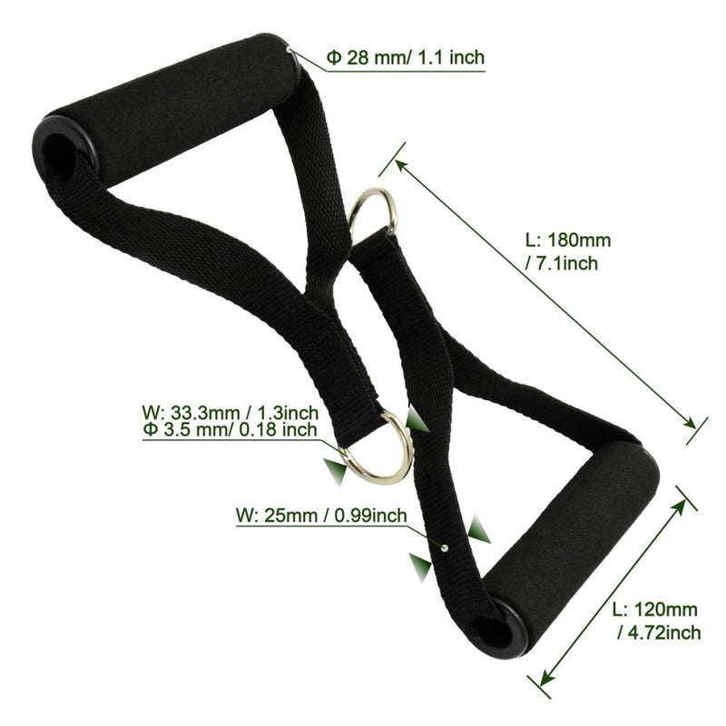 Laad afbeelding in Galerijviewer, Resistance Loop Exercise Bands Exercise Bands for Home Fitness, Stretching, Strength Training, Physical Therapy,Elastic Workout Bands for Women Men Kids - happygetfit.com
