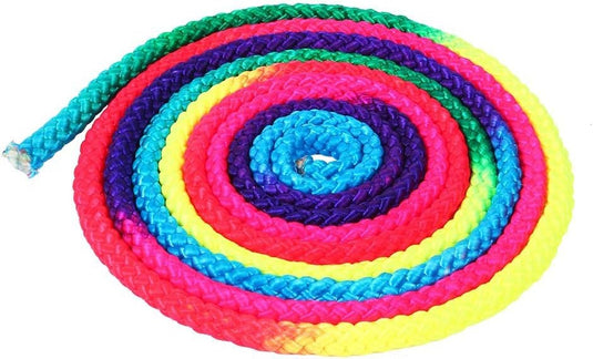 Ritmische gymnastiek springtouw regenboog 2,8 meter - happygetfit.com