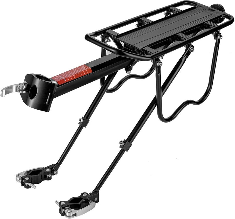 Laad afbeelding in Galerijviewer, ROCKBROS Fietsenrek Fiets Bagagedrager Mountainbike Frame Snelkoppeling met Reflector 24-29 inch met/zonder Spatborden Aluminiumlegering - happygetfit.com
