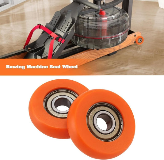 Roeimachine stoelwielen set van 2 stuks 36 mm - happygetfit.com