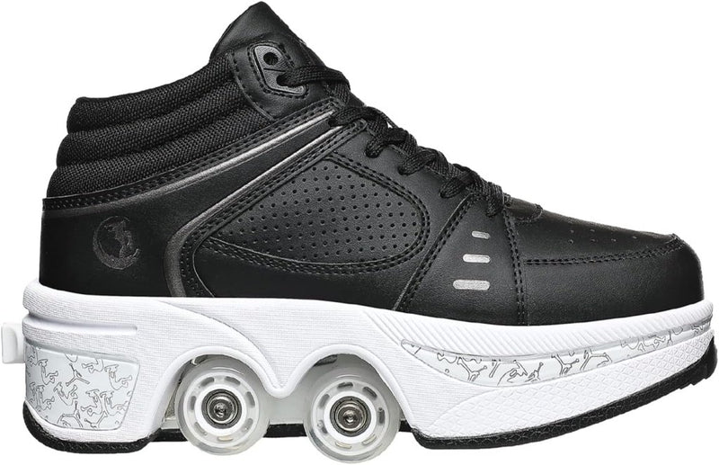 Laad afbeelding in Galerijviewer, Rolschaatsen, schoenen met wieltjes, skateschoenen, inline skates, verstelbare damesschoenen met wieltjes, voor meisjes - happygetfit.com
