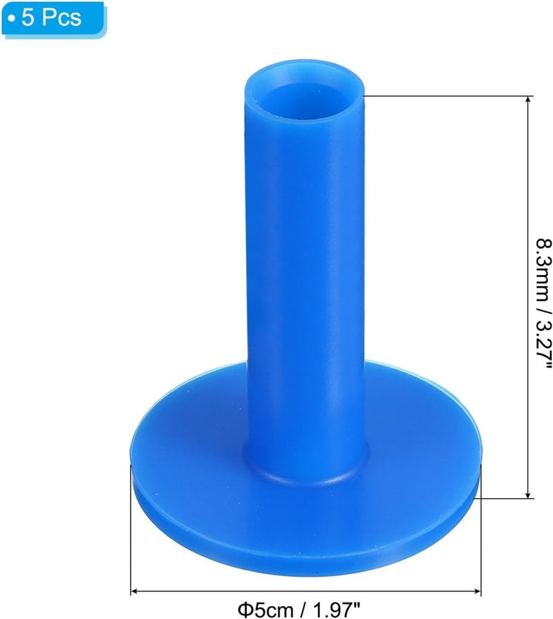 Load image into Gallery viewer, Rubber golf tees 6x5 cm (5 stuks) - Oefen tees voor hitting mats - Golf balhouder driving range - happygetfit.com
