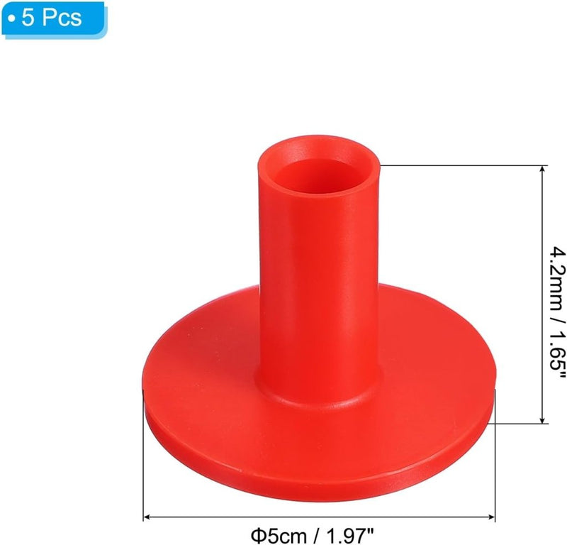 Load image into Gallery viewer, Rubber golf tees 6x5 cm (5 stuks) - Oefen tees voor hitting mats - Golf balhouder driving range - happygetfit.com
