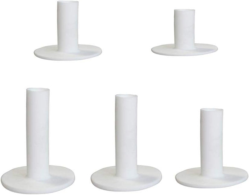 Laden Sie das Bild in Galerie -Viewer, Rubberen golftees voor oefenmat in 5 maten – wit - happygetfit.com
