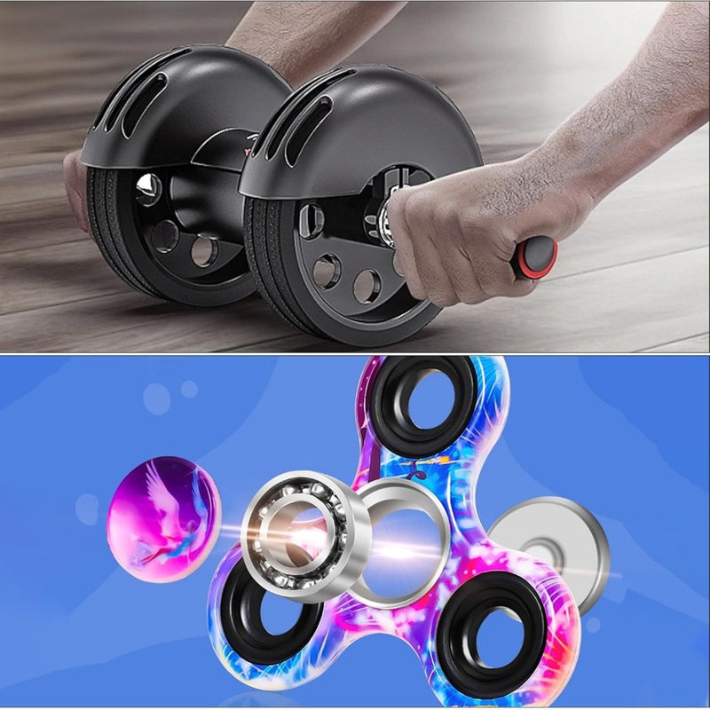Load image into Gallery viewer, Rybtd 20 STUKS Skateboardlagers kleurenminiatuur, Dubbel afgeschermde lagers ABEC-9 608 2RS Skateboard Lager voor Lange Skateboards Vierwielige Skates Wielen Vervangende Lager - happygetfit.com

