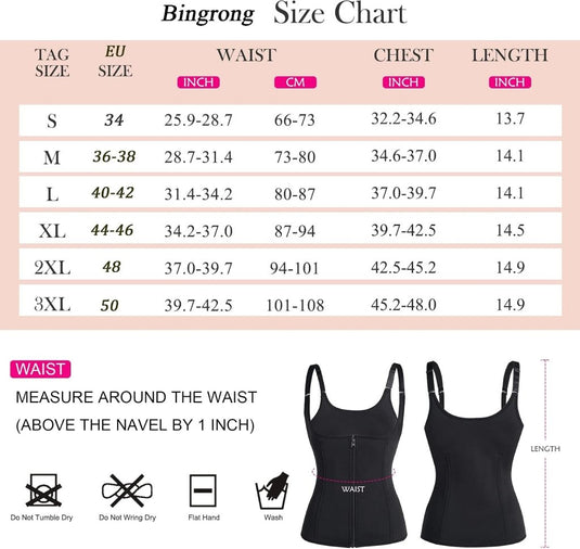 Sauna vest dames sauna shirt neopreen buikweggordel korset dames buikweg onderborst taillevormer shapewear fitness thermo hot body shaper sauna-vest zweten tank top - happygetfit.com