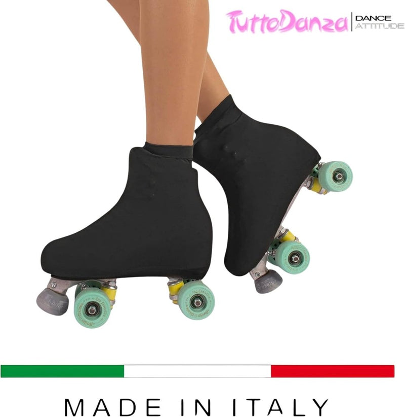 Load image into Gallery viewer, Schaatbeschermers voor kunstschaatsen, bescherming voor rolschaatsen voor meisjes en volwassenen, glijschoenen op wielen of schaatsen, Made in Italy - happygetfit.com
