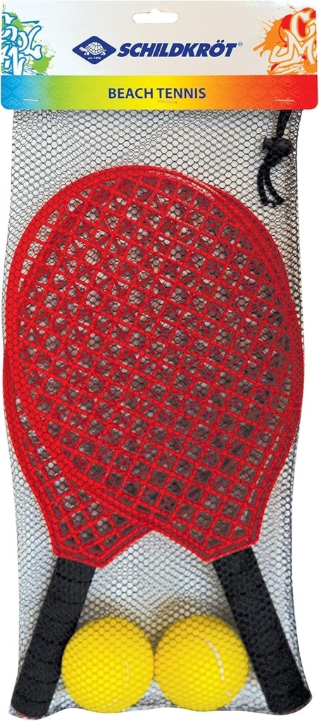 Laad afbeelding in Galerijviewer, Schildkröt Attenennis set, 2 rackets, 2 softballen, in nettas, 970130 - happygetfit.com
