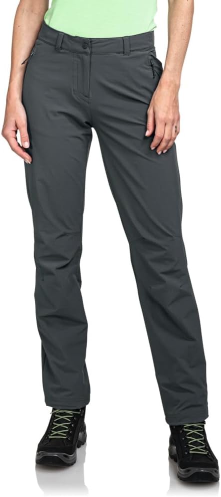 Load image into Gallery viewer, Schöffel Engadin1 damesbroek, duurzame damesbroek voor wandelingen, waterafstotende outdoorbroek met sportieve snit - happygetfit.com
