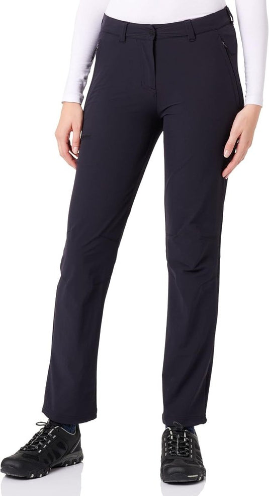 Schöffel Engadin1 damesbroek, duurzame damesbroek voor wandelingen, waterafstotende outdoorbroek met sportieve snit - happygetfit.com