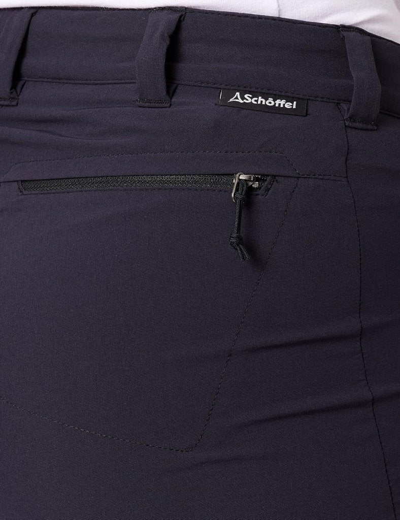 Load image into Gallery viewer, Schöffel Engadin1 damesbroek, duurzame damesbroek voor wandelingen, waterafstotende outdoorbroek met sportieve snit - happygetfit.com
