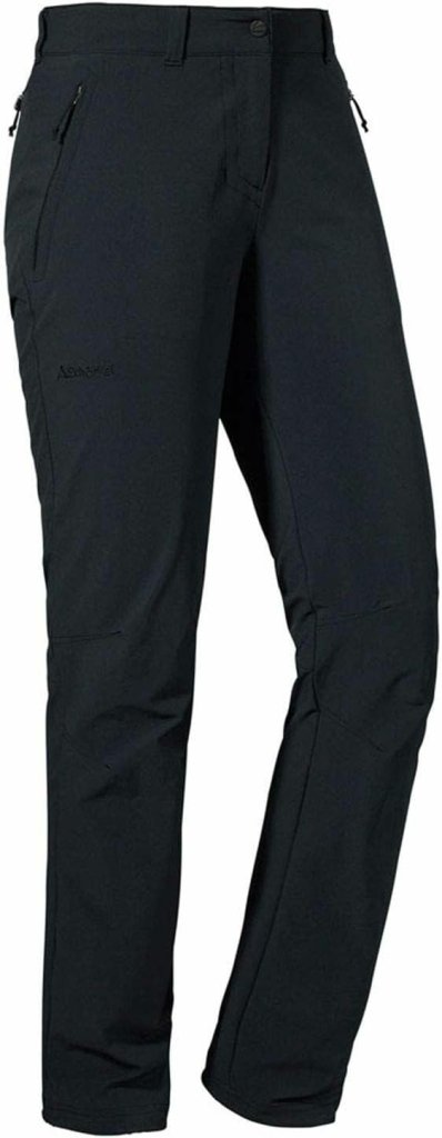 Schöffel Engadin1 damesbroek, duurzame damesbroek voor wandelingen, waterafstotende outdoorbroek met sportieve snit - happygetfit.com
