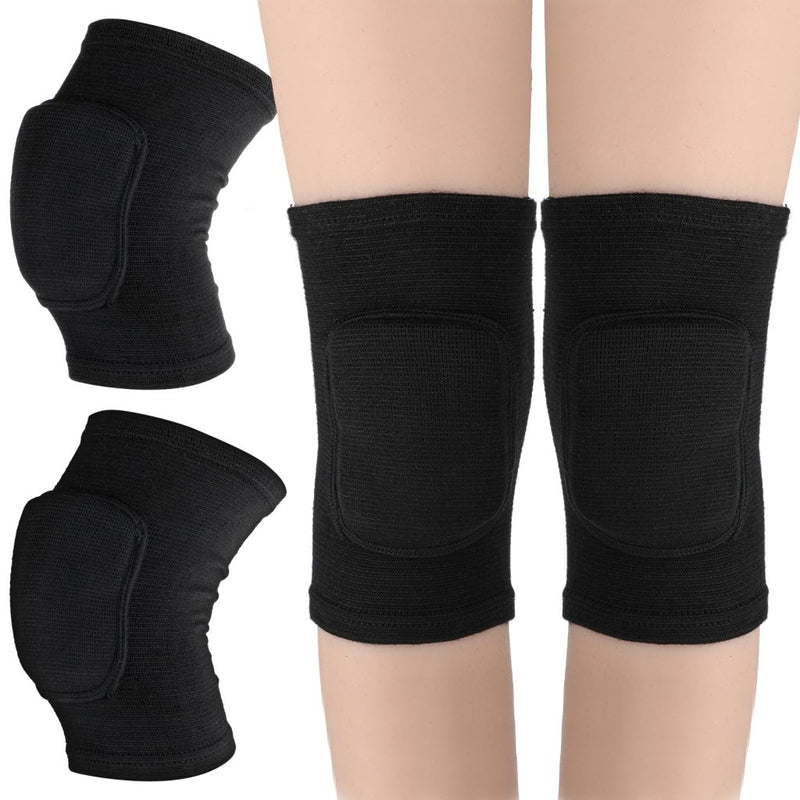 Laad afbeelding in Galerijviewer, Sibba Kids Knee Pad, Breathable Elastic Knee Brace, Anti-Slip Padded Sponge Knee Protector for Volleyball Basketball Football (Blue) - happygetfit.com
