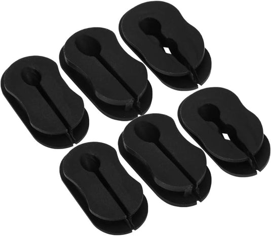 Siliconen afdichtpluggen 6 stuks voor Ninebot G30 elektrische step – stofbescherming – scooteronderdelen - happygetfit.com