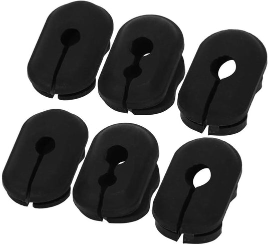 Siliconen afdichtpluggen 6 stuks voor Ninebot G30 elektrische step – stofbescherming – scooteronderdelen - happygetfit.com