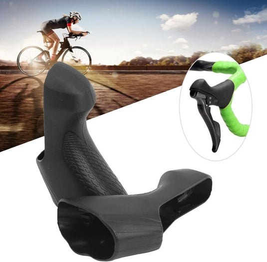 Siliconen remgreephoezen 2 stuks voor Shimano ST-R7000 en ST-R8000 racefietsen – remhendelhoezen – fietsgrips - happygetfit.com