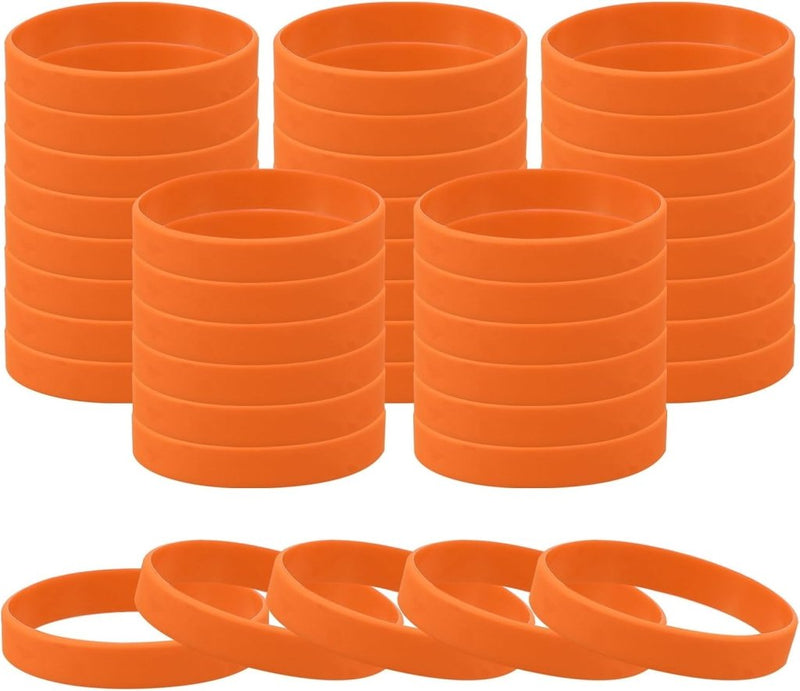 Laad afbeelding in Galerijviewer, Siliconen sport polsbandjes 205x12 mm (60 stuks) - Elastische rubberen armbanden - Event &amp; sportpolsbandjes - happygetfit.com
