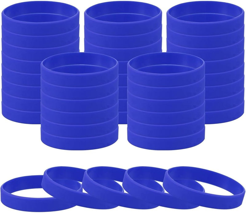 Laad afbeelding in Galerijviewer, Siliconen sport polsbandjes 205x12 mm (60 stuks) - Elastische rubberen armbanden - Event &amp; sportpolsbandjes - happygetfit.com
