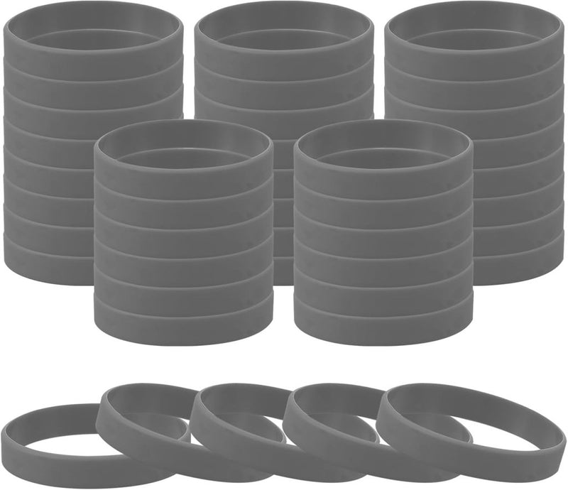 Laad afbeelding in Galerijviewer, Siliconen sport polsbandjes 205x12 mm (60 stuks) - Elastische rubberen armbanden - Event &amp; sportpolsbandjes - happygetfit.com
