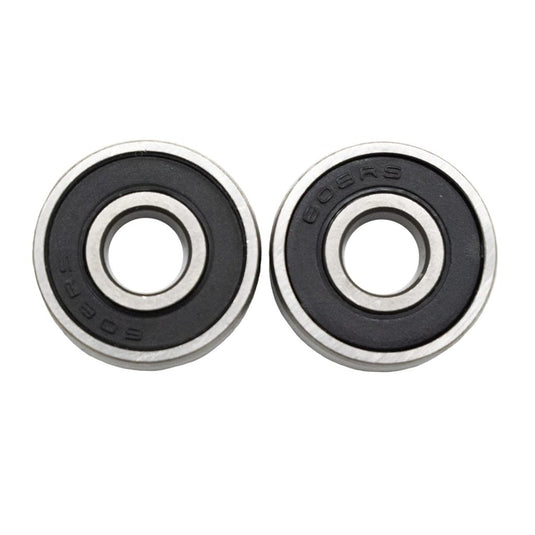 Skate lagers 608RS ABEC-9 set van 16 zwart - happygetfit.com