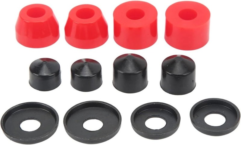 Load image into Gallery viewer, Skateboard bushings 90A 12-delige vervangingsset – PU stuurrubbers – longboard skateboard accessoires - happygetfit.com
