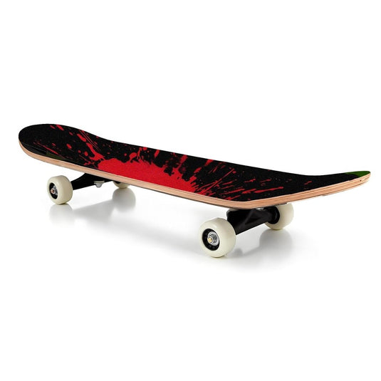 Skateboard griptape 83 x 24 cm waterbestendig rood – antislip grip tape – longboard accessoires - happygetfit.com