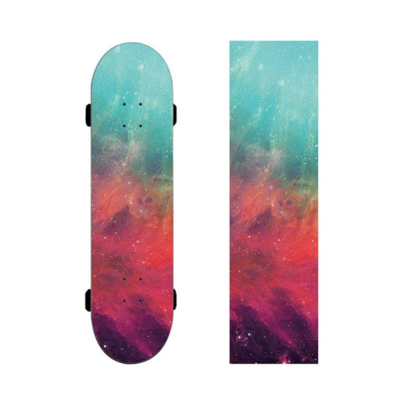 Load image into Gallery viewer, Skateboard griptape 84 x 23 cm waterdicht en luchtbelvrij – antislip longboard grip tape - happygetfit.com
