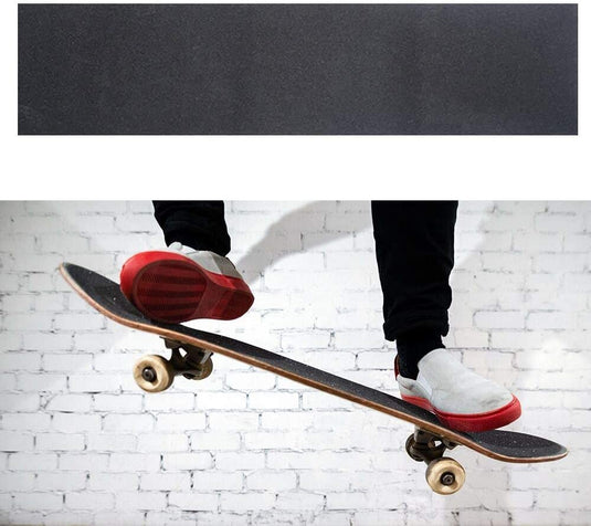 Skateboard griptape zelfklevend zwart 115 x 27 cm - happygetfit.com