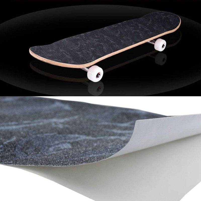 Laad afbeelding in Galerijviewer, Skateboard griptape zelfklevend zwart 115 x 27 cm - happygetfit.com
