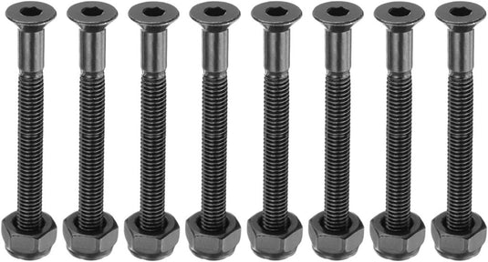 Skateboard Hardware Set 2 Inch (8 Stuks) - Montage Bouten & Moeren - Koolstofstaal Grade 8.8 - happygetfit.com