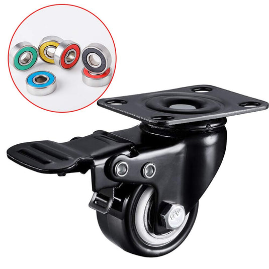 Skateboard kogellagers 608 2RS ABEC-9 10 stuks 8 x 22 x 7 mm zwart – vervangingslagers - happygetfit.com