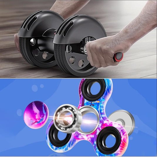 Skateboard kogellagers 608 2RS ABEC-9 10 stuks 8 x 22 x 7 mm zwart – vervangingslagers - happygetfit.com