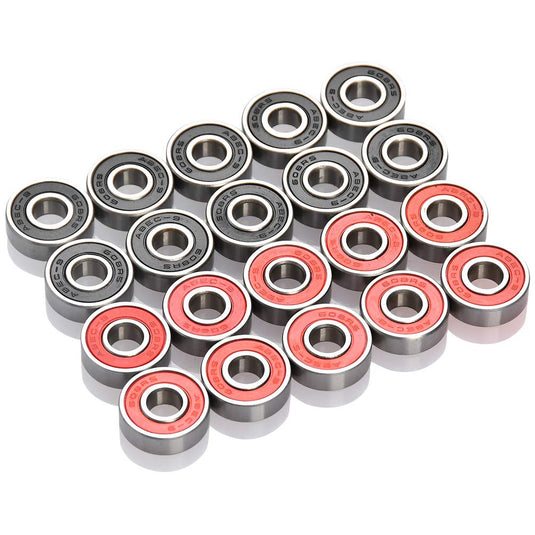 Skateboard lagers 608RS set van 20 stuks 8 x 22 x 7 mm - happygetfit.com