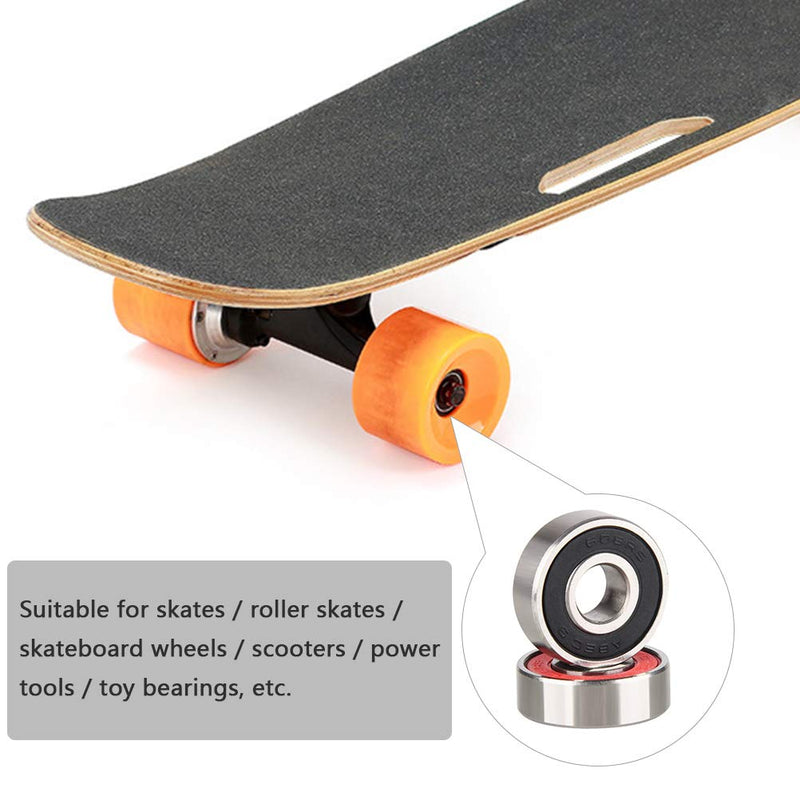Load image into Gallery viewer, Skateboard lagers 608RS set van 20 stuks 8 x 22 x 7 mm - happygetfit.com
