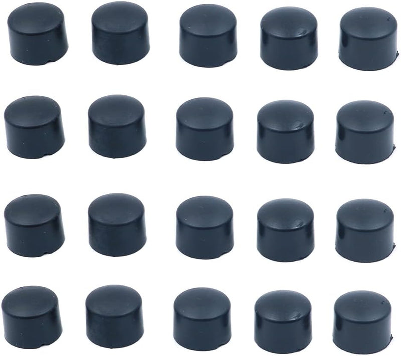 Load image into Gallery viewer, Skateboard pivot cups 16 mm 20 stuks zwart – PU truck draaibussen – longboard skateboard accessoires - happygetfit.com

