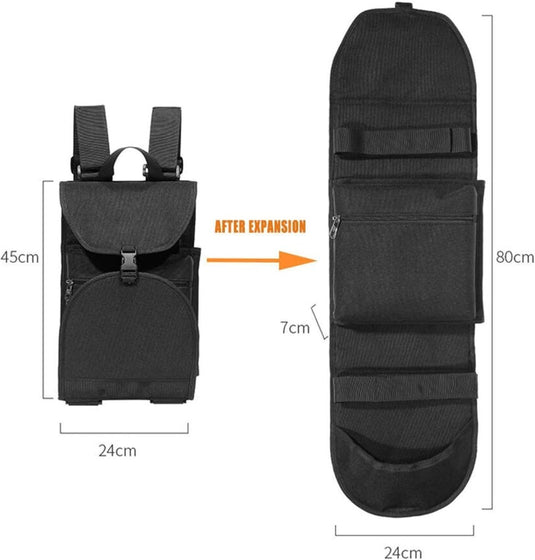 Skateboard rugzak met T-tool voor skateboard en longboard – draagtas – skate accessoires - happygetfit.com