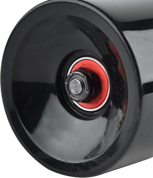 Skateboard truck set met wielen en lagers zwart - happygetfit.com