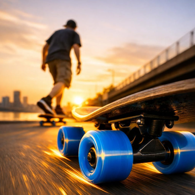 Load image into Gallery viewer, Skateboardwielen set van 4 PU 52 mm - happygetfit.com
