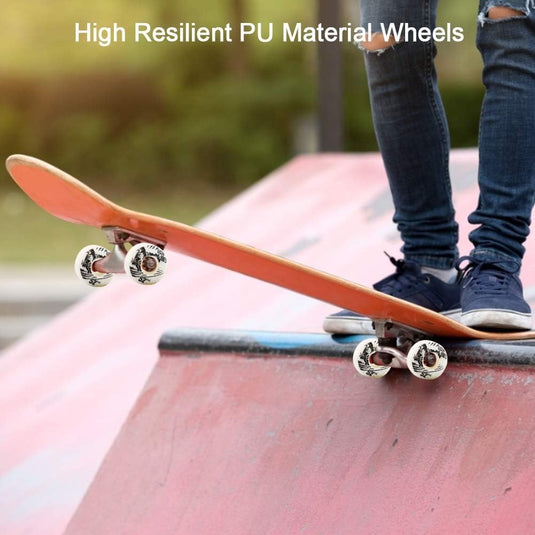 Skateboardwielen set van 4 PU 52 mm - happygetfit.com